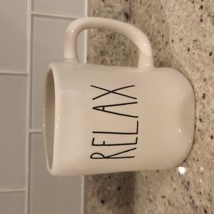 NWOT Rae Dunn RELAX Coffee Mug Artisan Collection